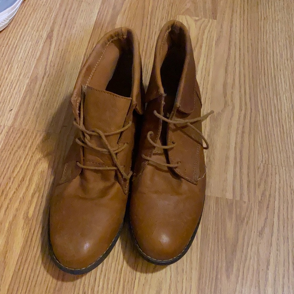 Brown shoes